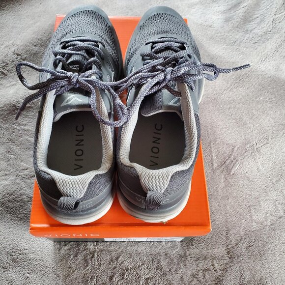 Vionic Brisk Miles Women's Sneaker - Grey - size 9 - Picture 3 of 5
